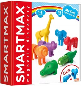 Klocki magnetyczne SmartMax Zwierzątka Safari